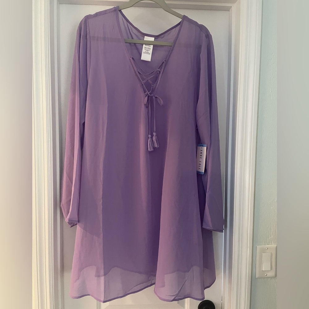 Anne Cole swimsuit coverup xl/xxl